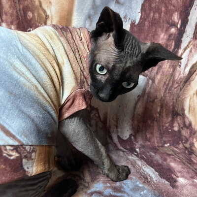 Marbleized sweaterknit - Thumbnail 2