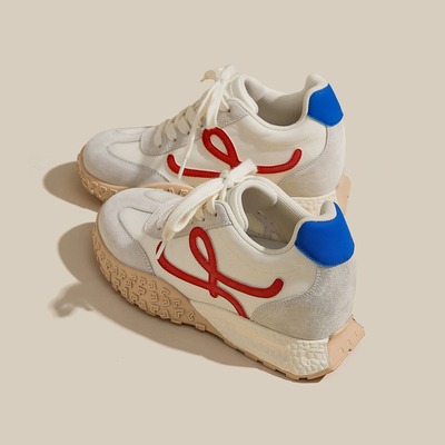 Retro ballet runner sneakers
