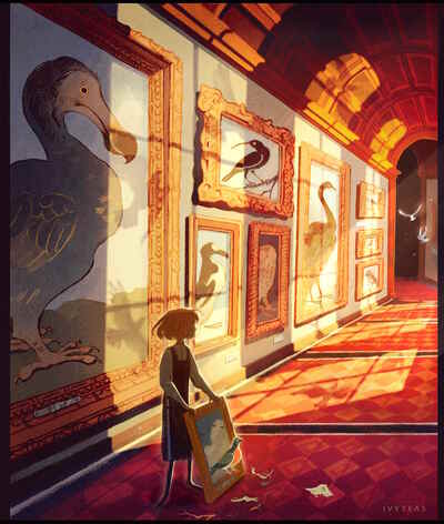 Requiem for vanished birdsong print