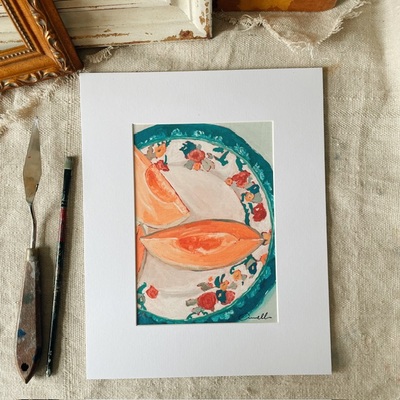 “Simple Goodness” matted print 8x10