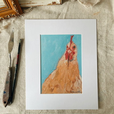 “Judy” matted print 8x10
