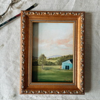 “The View From Here” 5x7 original oil painting - Thumbnail 1