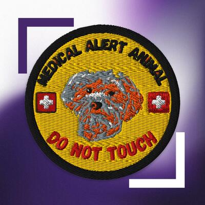 Medical alert patches