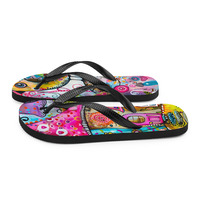 Home Lillys Fabrics Flip-Flops - Thumbnail 4