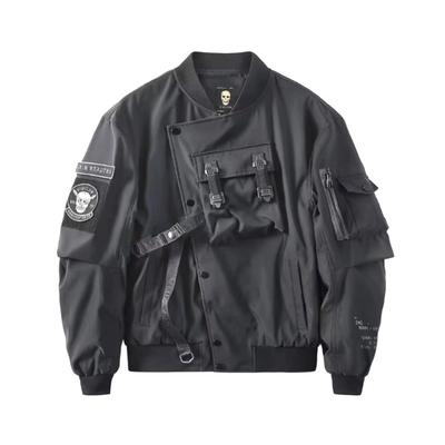Grim reaper bomber jacket