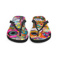 Wondering Lisa's Frabic Flip-Flops - Thumbnail 3