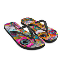 Wondering Lisa's Frabic Flip-Flops - Thumbnail 6