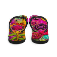 Bridget Frabic Flip-Flops - Thumbnail 2