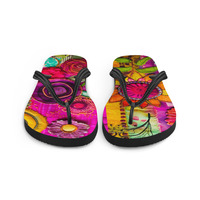 Bridget Frabic Flip-Flops - Thumbnail 3
