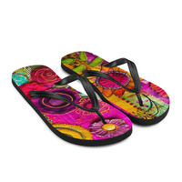 Bridget Frabic Flip-Flops - Thumbnail 6