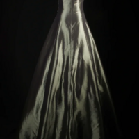 Strapless A Line Stain Beaded Formal Evening Dresses - Thumbnail 2