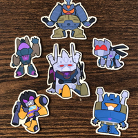 Combaticon Mini Stickers - Thumbnail 1
