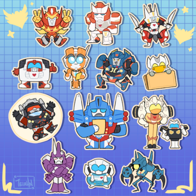 Lost Light Mini Stickers
