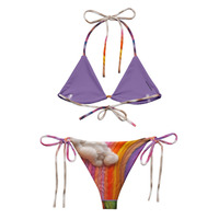 Cloudy Lindas string bikini - Thumbnail 1