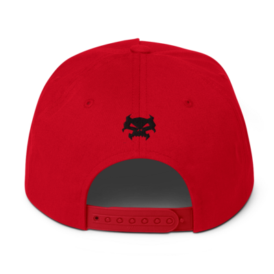 Black embroidered "kryptik" snapback