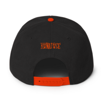 Black and Orange Embr. "KOMATOSE Logo" Snapback - Thumbnail 1