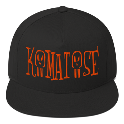 Orange Embroidered "KOMATOSE" Snapback