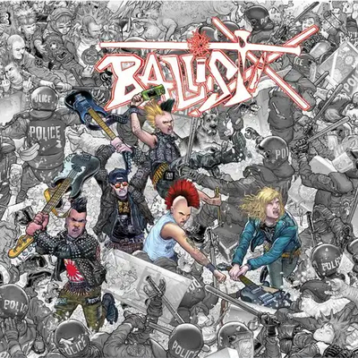 Ballistix s/t lp splatter 