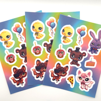 FNAF Stickersheet (returning soon) - Thumbnail 2