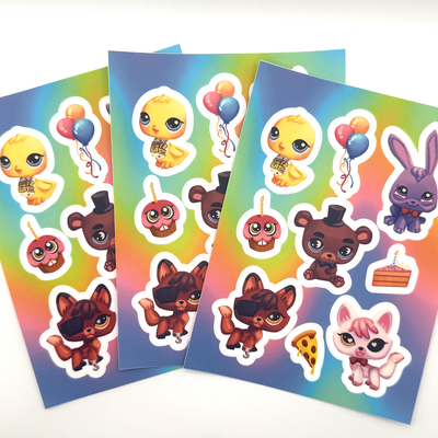 Fnaf stickersheet (returning soon)