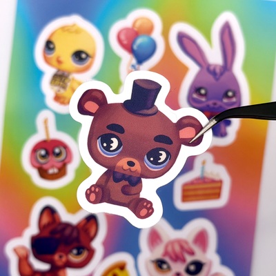 Fnaf stickersheet (returning soon)