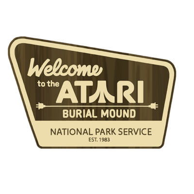 Atari Burial Mound Sticker