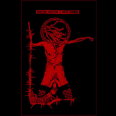 Ael003: reeking orifice / hate sermon split cs