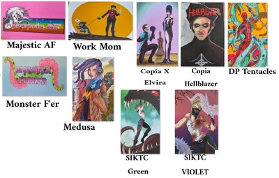 11x17 Art Prints (each sold separately) 