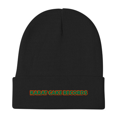 Karat cake embroidered beanie