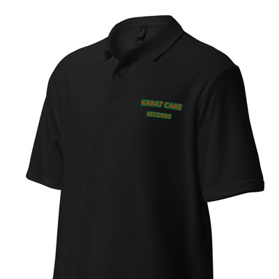 Karat cake unisex pique polo shirt
