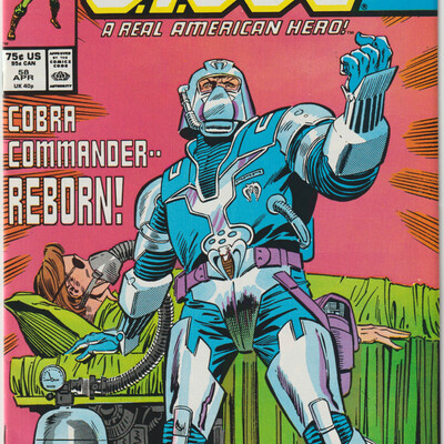 Marvel comics g.i. joe set of three 58, 59, yearbook 3 (1987)