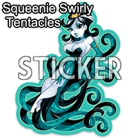 Teal Squeenie Stickers - Thumbnail 2