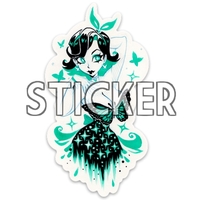 Mariposa Sticker - Thumbnail 1