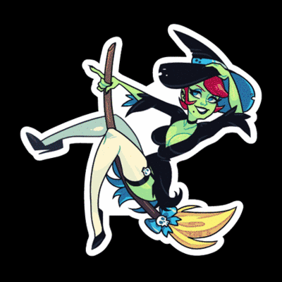 Witch sticker(s)