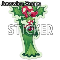 Jawssica Snaps & Bloopert Blotz Sticker - Thumbnail 1