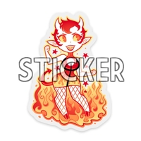 Hella Hot Sticker - Thumbnail 1