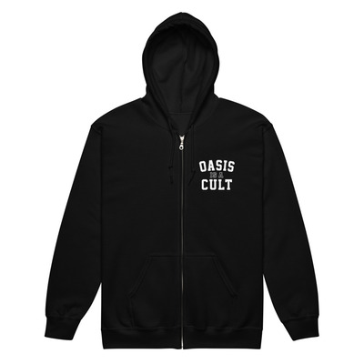 Oasis cult - unisex heavy blend zip hoodie