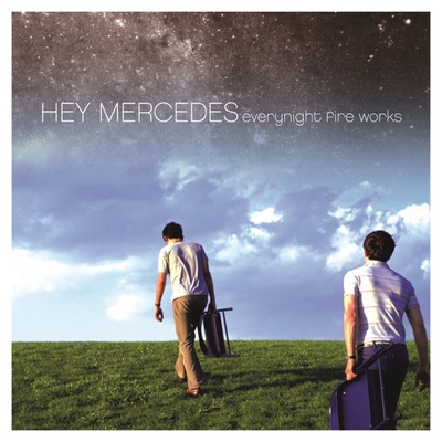 Hey mercedes - everynight fireworks (blue vinyl)