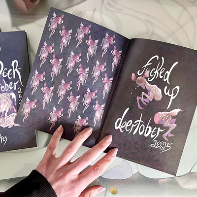 Art book: f*cked up deertober 2025