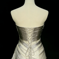 Sheath Layered Mermaid Prom Dresses Brithday Dresses - Thumbnail 2