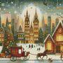 Christmas City 24 Cross Stitch Pattern-1