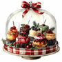 Christmas Dessert 4 Cross Stitch Pattern-2