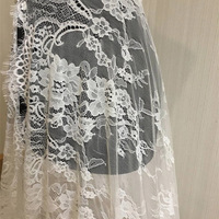 Ivory White Lace Maxi Skirt Wedding Party Lace Wrap Skirt Outfit Custom Plus Size - Thumbnail 2