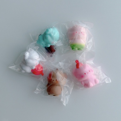 Ibloom puchi series 2 gachapon squishy set
