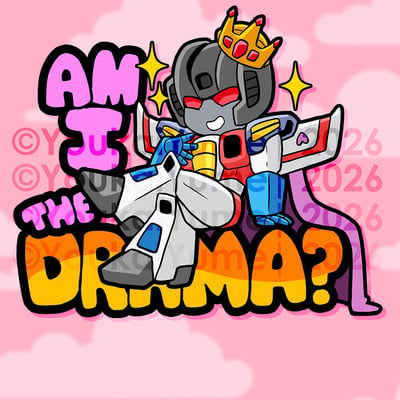 Am i the drama sticker