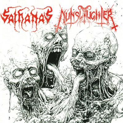 SATHANAS / NUNSLAUGHTER - Torn Apart