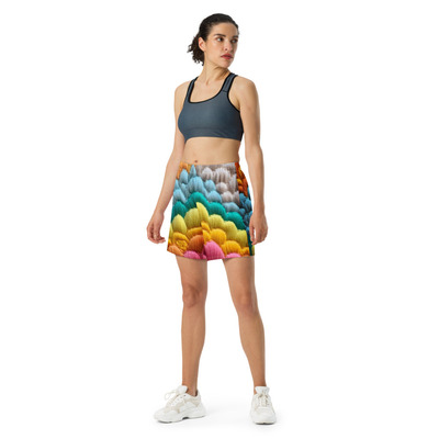 Rainbow Unisex Athletic Long Shorts