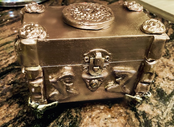 Dracula Love Tale Music Box—Handmade, Plays Music 