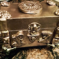 Dracula Love Tale Music Box—Handmade, Plays Music 