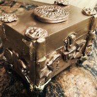 Dracula Love Tale Music Box—Handmade, Plays Music  - Thumbnail 2
